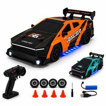 Дрифт машинка Tesla Cybertruck 20км/год 1:24(21см) на радіокеруванні 4348 фото