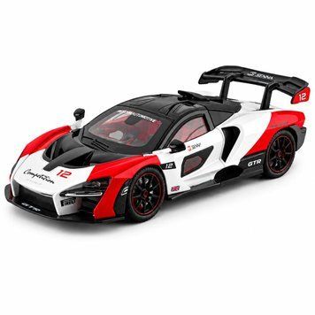 Масштабная металлическая модель McLaren Senna GTR 1:24 &mdash; детализированная копия одного из самых экстремальных трековых суперкаров в мире 10023 фото