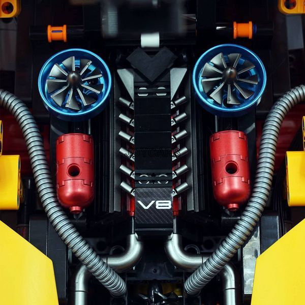 Конструктор TECHNIC CORVETTE C8 3372 деталі, модель 58см 45349 фото