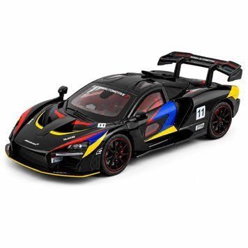 Масштабная металлическая модель McLaren Senna GTR 1:24 &mdash; детализированная копия одного из самых экстремальных трековых суперкаров в мире 10024 фото