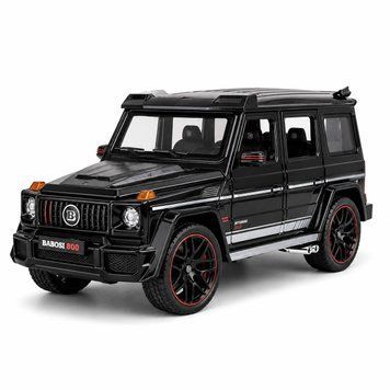 Масштабна металева модель Mercedes-Benz G800 Brabus 1:18 &mdash; деталізована копія легендарного позашляховика у преміальному тюнінгу від Brabus 10027 фото