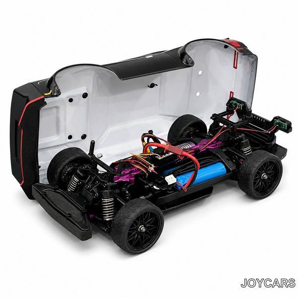 Дрифт машинка Dodge Challenger 70км/год 1:14(34см) на радіокеруванні 6585 фото