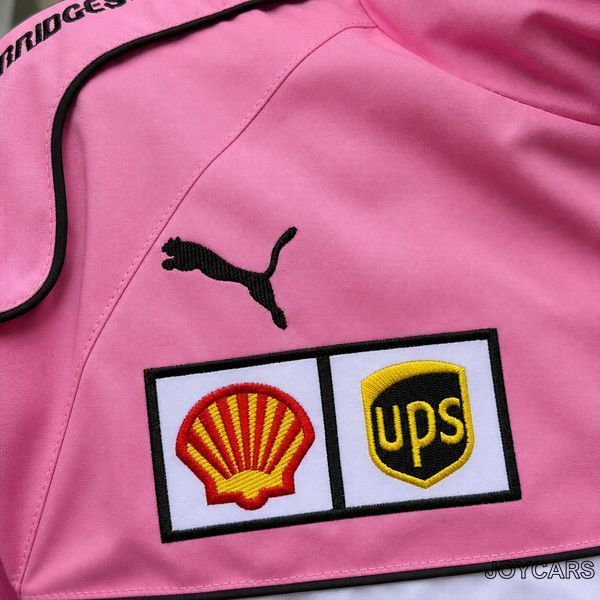 Куртка Ferrari F1 Pink Edition з вишивкою 643634 фото