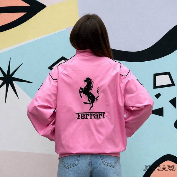 Куртка Ferrari F1 Pink Edition з вишивкою 643634 фото