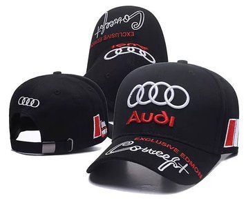 Кепка Audi Shadow Line &mdash; чорна бейсболка преміум-стилю Audi 504 фото