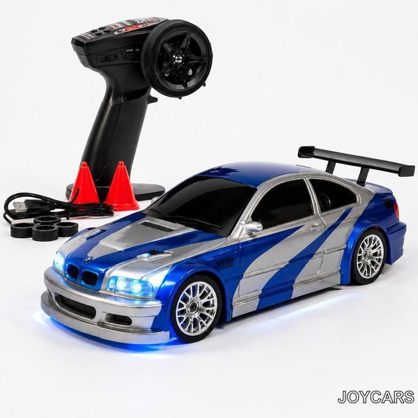 Дрифт машинка&nbsp;BMW M3 GTR 20км/год 1:43 (11cм) на радіокеруванні 3245 фото