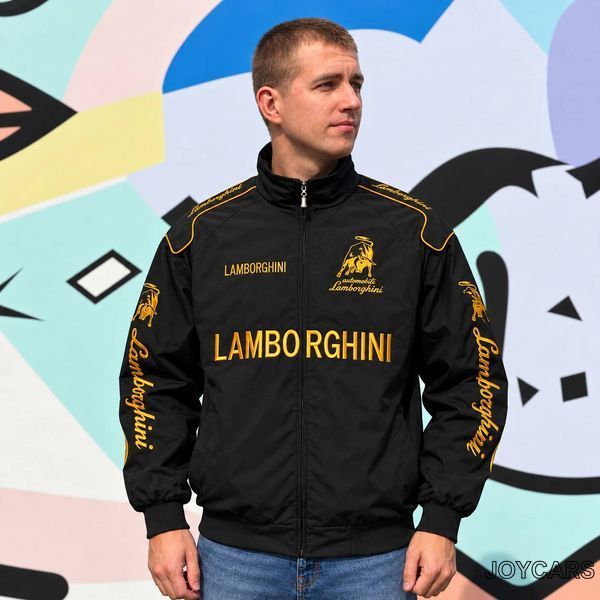 Куртка Lamborghini Edition з вишивкою 31331 фото