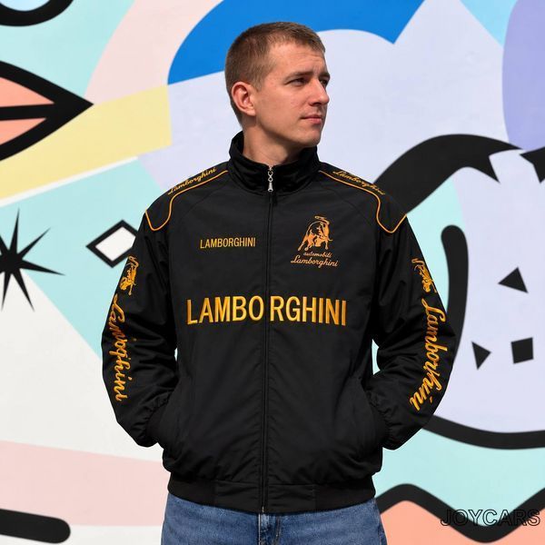 Куртка Lamborghini Edition з вишивкою 31331 фото