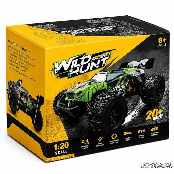 Радиоуправляемая машинка Wild Hunt 2.4GHz &ndash; внедорожный монстр-трак 20 км/год 3453 фото