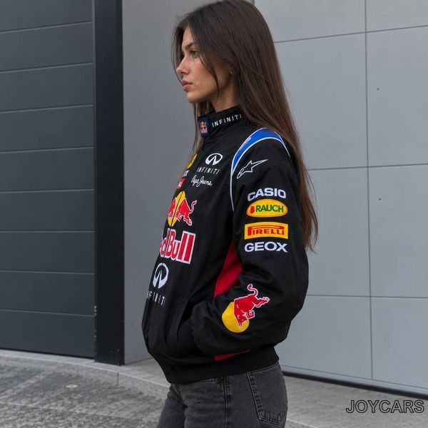 Куртка Infiniti & Red Bull з вишивкою 2423 фото