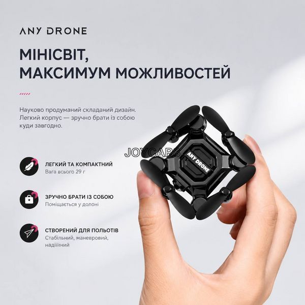 Міні дрон складаний з камерою та пультом керування Wi-Fi FPV | Квадрокоптер для дітей і дорослих 4464 фото