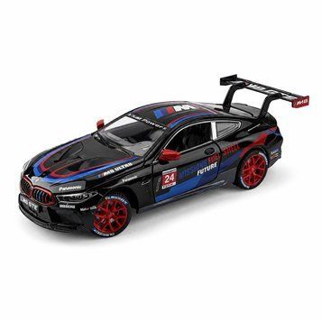 Масштабна металева модель BMW M8 1:24 &mdash; деталізована копія потужного спортивного купе, яке поєднує в собі розкіш, сучасні технології та вражаючу динаміку 10009 фото