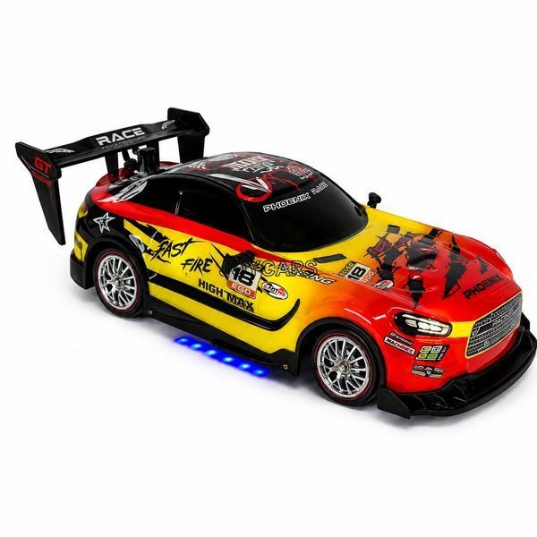 Дрифт машинка з ЕФЕКТОМ ДИМУ Mercedes  1:16(28cм) на радіокеруванні 4352 фото