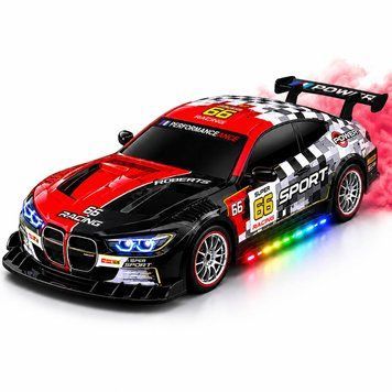 Дрифт машинка з ЕФЕКТОМ ДИМУ BMW 1:16(28cм) на радіокеруванні 88787 фото
